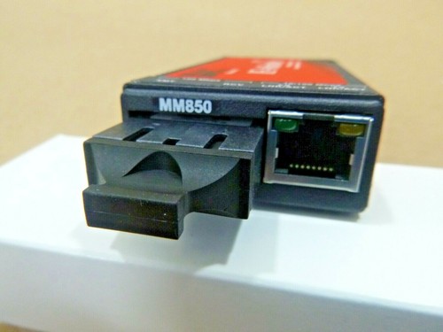 IE-MiniMc LFPT TP-TX/FX-MM850-SC Ethernet Switching Media Converter 10/100 Mbps - Photo 5/8