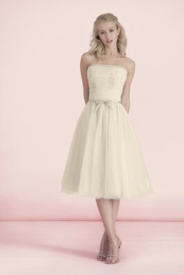 bridesmaid dresses kelsey rose Cloud Blue Sweetheart Beaded Tulle Corset Dress With Lace-Up Back
