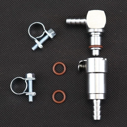 BMW R1150GS ADV Gas Fuel Line Hose Quick Disconnect Coupling Crossover Kit NEW - Foto 4 di 8