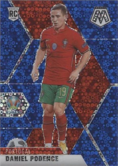 2021 Panini Mosaic UEFA Euro 2020 Daniel Podence #157 for
