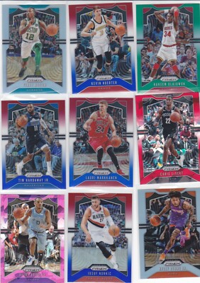 2019-20 PRIZM Base & Parallels | Retail, Hobby, Fast Break, Choice, Tmall cards
