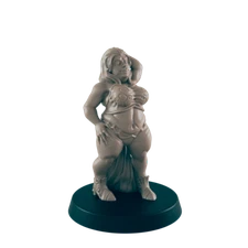 Human Female Courtesan - Everyday Folk - Minis - EC3D - - Dungeons & Dragons - R
