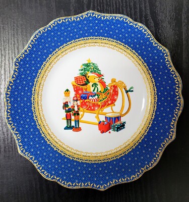 5 Robert Stanley Christmas Plates - Home Collection - 8.5" | eBay