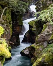 Avalanche Gorge 8x10 Journal/Diary/Notebook 200 Ruled Blank Pages Record Events