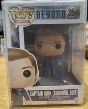 Funko Pop Vinyl - Captain Kirk Survival Suit 354 - Star Trek Beyond + Pop Protec