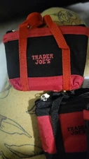 trader joes red microtote