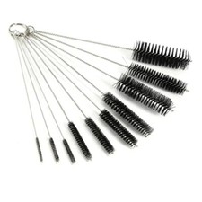 New Nylon 10Pcs/Set Cleaner Bottle Tube Pipe Small Long Cleaning Straw Brush