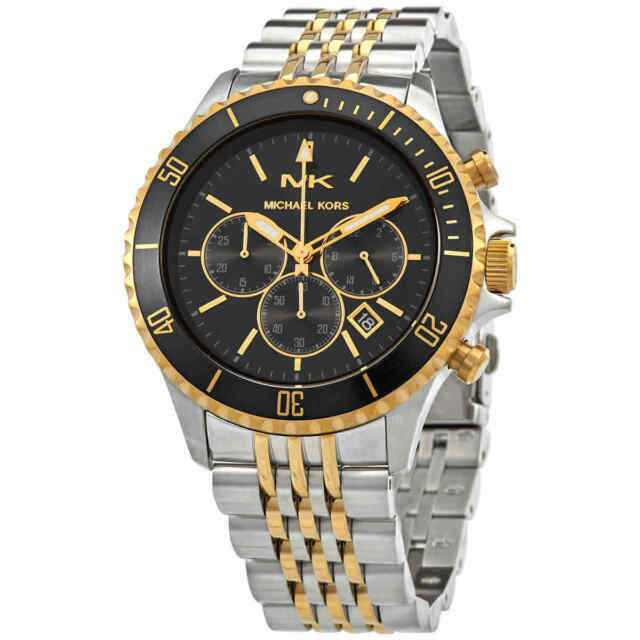 Michael Kors Bayville Men's Black Watch 