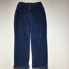 Riders Denim Jeans Womens Size 12M Blue Heavyweight Straight Leg High Rise