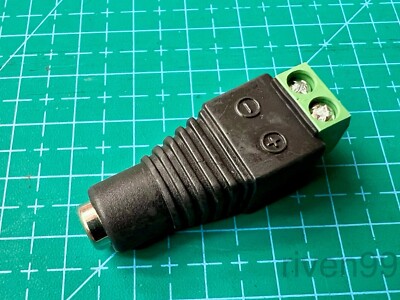 Lot 4pcs Adafruit 5.5 x 2.1mm DC Coaxial Barrel Jack Screw Terminal Adapters