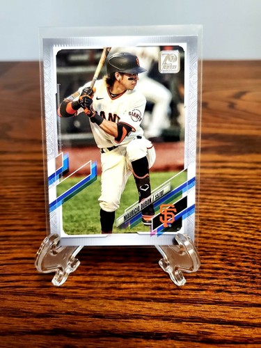 2021 Topps Series 1 Mauricio Dubon 59/70 Platinum Anniversary Parallel #8 Giants