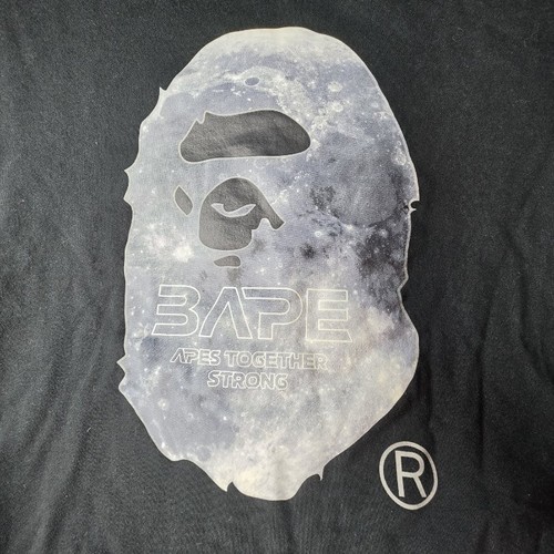 Bape Ape Head Moon Crewneck Sweatshirt Gr. XL - Bild 2 von 13