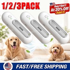 1 3PACK Ozofreshen Pet Odor Eliminator,Rechargeable Portable Deodorizer for Pets