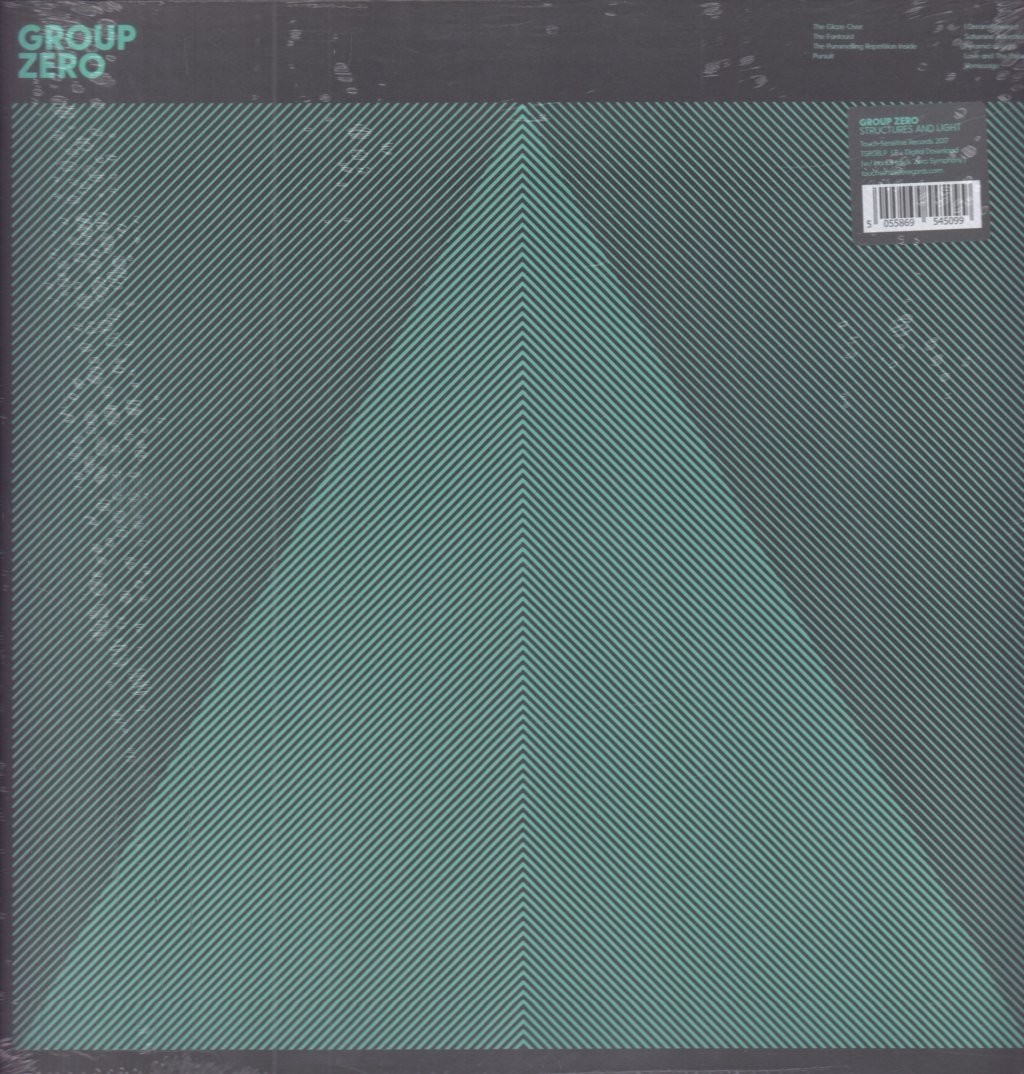 Group Zero Structures and Light LP vinyl UK Touch Sensitive 2017 brand new
