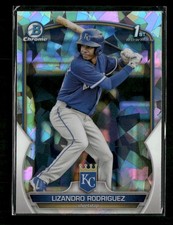 Lizandro Rodriguez 2023 Bowman Chrome Prospects Atomic Refractors