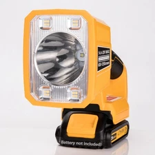 LED Work Light for Dewalt 20V Max Battery Rechargeable LED Flashlight Worklight