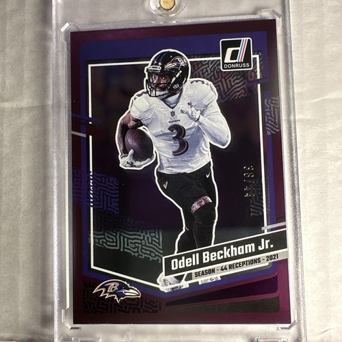 Odell Beckham Jr. #25 2023 Panini Donruss card
