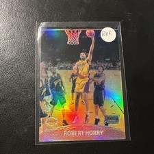 1999-00 Robert Horry Topps Stadium Club Chrome Refractor #60 Los Angeles Lakers