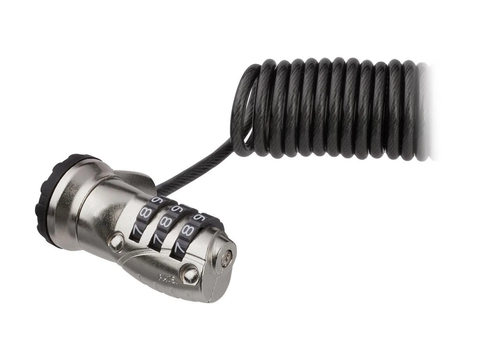 StarTech.com LTLOCK3DCOIL Laptop Cable Lock - With 6' Self-Coiling Cable - - Image 3 of 4