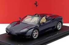 BBR-Models 1/18 Ferrari 360 Modena Spider 1999 Blue Le Mans P18229D-Vet