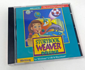 Storybook Weaver Deluxe CD-ROM The Learning Company Windows
