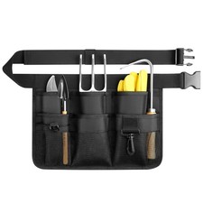 Garden Apron for Women, Adjustable Tool Belt with 8 Pockets - Heavy Duty Oxfo...
