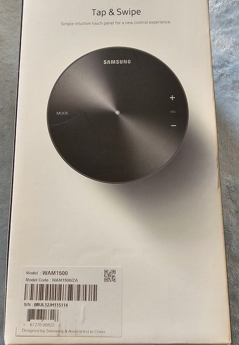 Samsung Radiant 360 Wireless Audio Speaker - Black for sale online