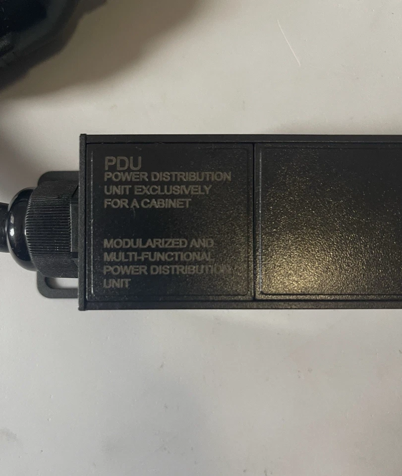 LCD Metered PDU 240v 30A 30amp L6-30P 6 x C13 Cryptocurrency Mining AI PDU RACK - Image 4 of 4