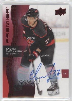 2023-24 Upper Deck Premier Auto Andrei Svechnikov #68 Auto 1c5x