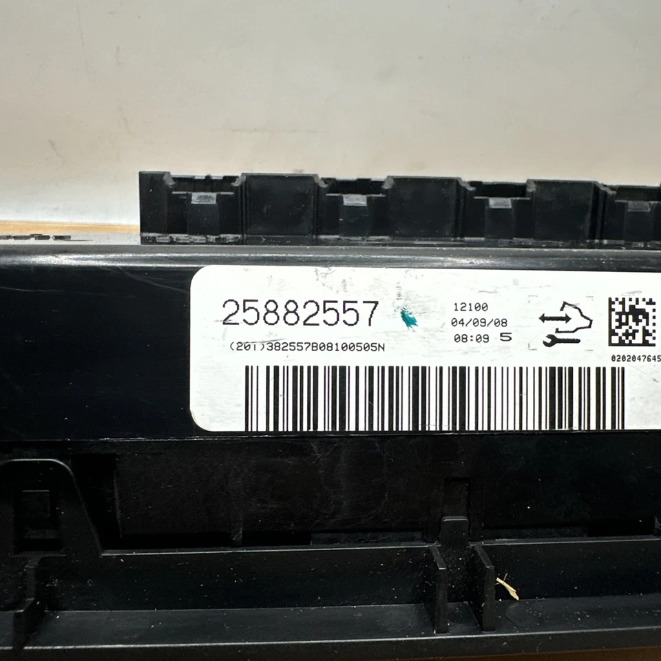 2006 2007 2008 2009 2010 2011 CHEVROLET IMPALA LT AC Control OEM 25882557 - Image 4 of 4