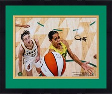 Framed Skylar Diggins-Smith Seattle Storm Autographed 8x10 Layup v Fever Photo
