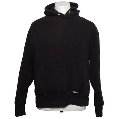 Pull & Bear, Kapuzenpullover, Größe: M, Schwarz, Baumwolle/Elasthan #iIQ