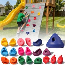 20 PCS Rock Climbing Holds for Kids,Rock Climbing Wall Grips Climbing Rocks W...