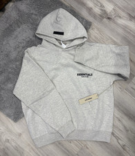 AUTHENTIC ESSENTIALS Fear of God Mens S  Light Oatmeal  