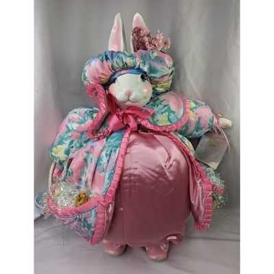 Tilly Collectibles Florence Fleur Rabbit Doll Plush 21 Inch 1992 USA Stuffed