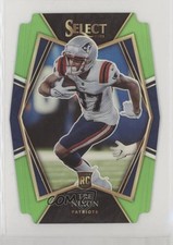 2021 Panini Select Premier Level Neon Green Prizm Die-Cut 268/349 Tre Nixon 0yg9