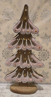 TK Maxx Weihnachten Rosa Eis Schnee Lebkuchen Baumschmuck Ornament Xmas Neu