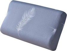 Pillow Case for Cervical Neck Pillow - Standard Size Cotton Pillowcase with