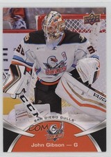 2015-16 Upper Deck AHL Short Print John Gibson #108 18m3