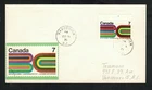 Canada #552, 1971 7¢ B. C. Centennial, unknown 'attached' cachet FDC - Vancouver