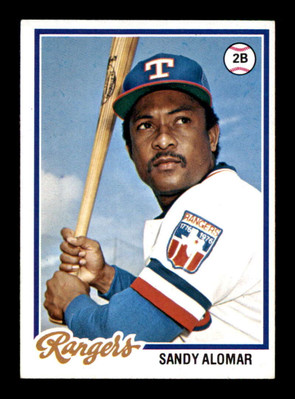 1978 Topps #533 Sandy Alomar  NM/NM+ X3303510