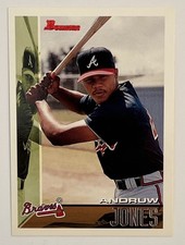 1995 Bowman Baseball Andrew Jones Rookie #23 Rookie Baseball Card Braves . rookie card picture