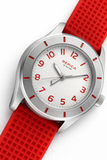 Orologio Breil Tribe Brick cinturino in gomma rossa