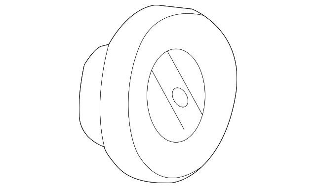 Termostato de refrigerante de motor genuino YU3Z-8575-BA Foto 4 de 4