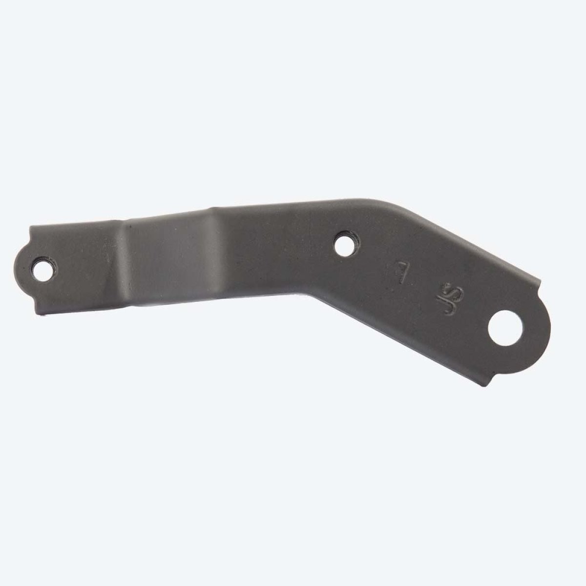 Motorcycle Left Mudguard Bracket for LX500-J-E5 Powder-Coated Black MGB002 FRONT