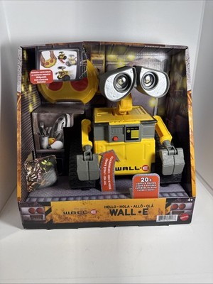 Mattel WALL-E Remote Control Robot Toy - Brand New In Box Disney Pixar