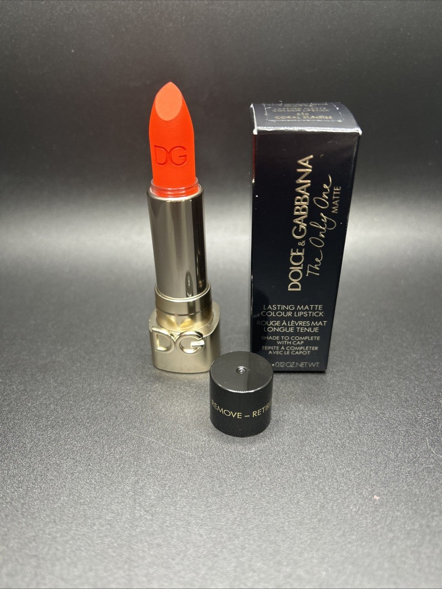 Dolce & Gabbana The Only One Matte Lipstick 520 Coral Sunrise D