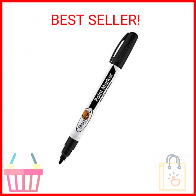 Thornton's Oil-Based Paint Markers - Vibrant Permanent Markers For Crafts, Rocks & Multiple Surfaces