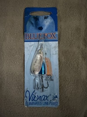 Blue Fox Super Super Vibrax Spinner #3 FLUORESCENT Lure BLADE NEW