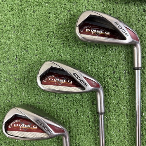 READ Callaway Diablo Edge 4-9 Iron Set Right Handed Uniflex Steel - Picture 2 of 9
